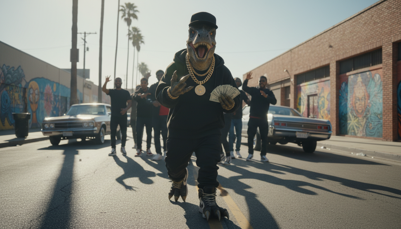 Gangsta Raptor scene 2