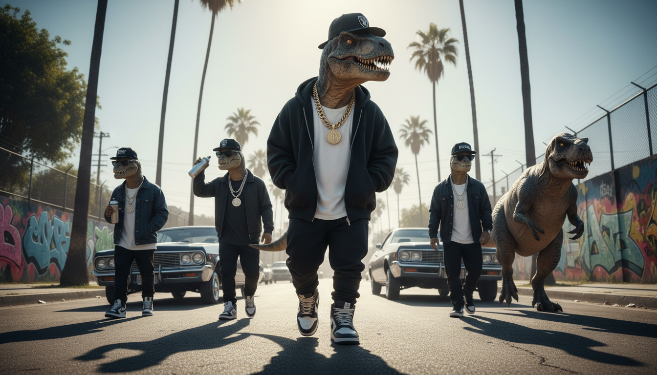 Gangsta Raptor scene 5